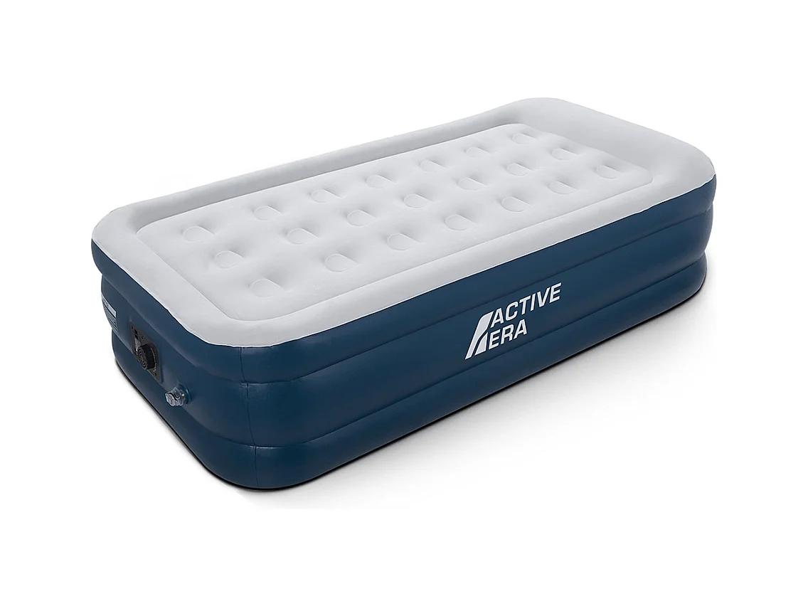 Active Era Matelas Gonflable Premium Twin - Gris/Bleu Marine
