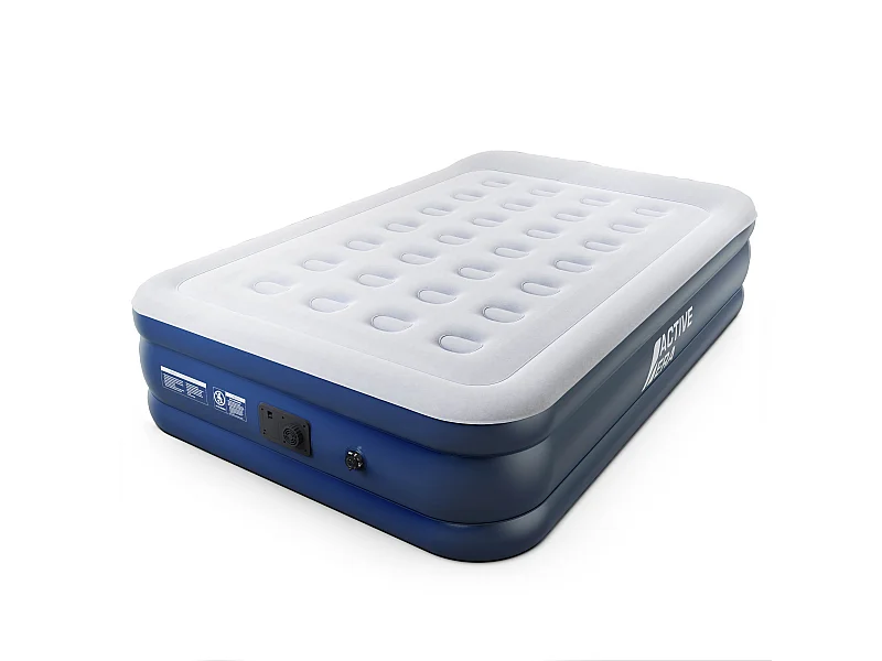 Active Era Matelas Gonflable, Queen Size Premium 2 Personnes - Pompe Électrique Intégrée
