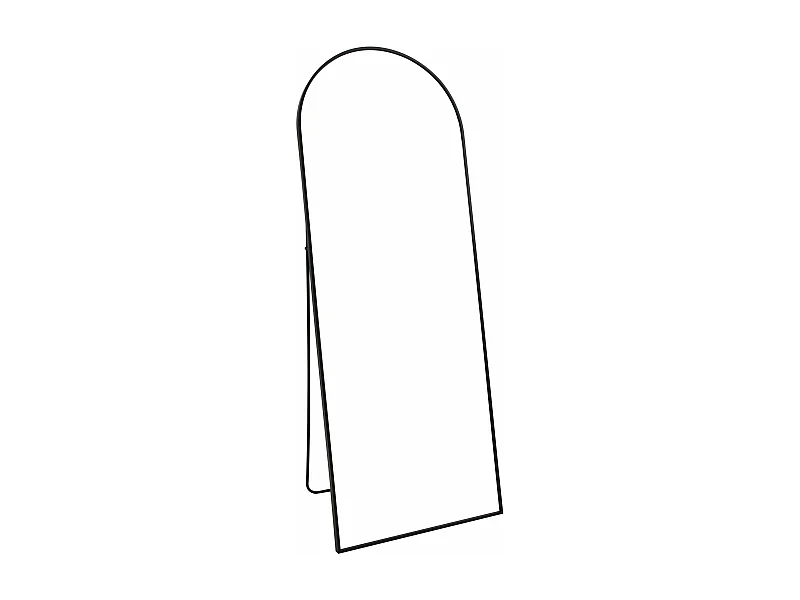 Specchiera ad arco da terra 53×162 cm Daisy NERA