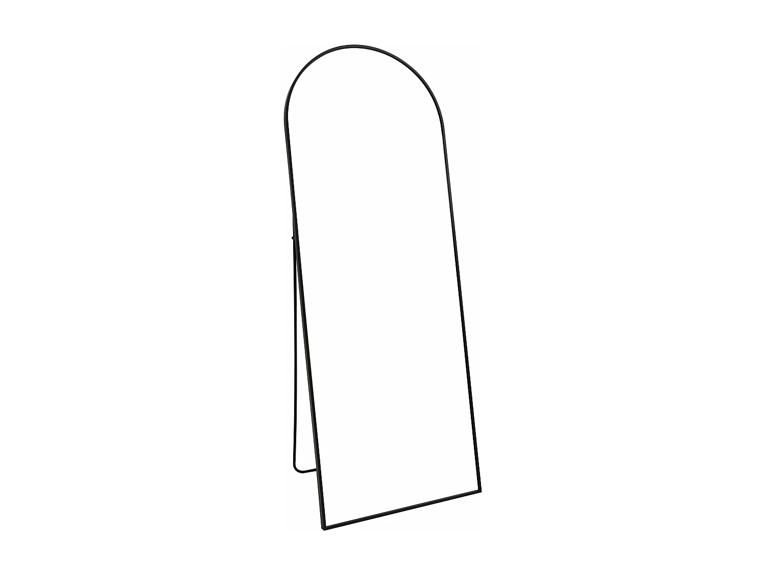 Specchiera ad arco da terra 53×162 cm Daisy NERA