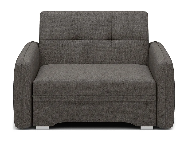 Fauteuil convertible LANY - Compact et ingénieux-Gris anthracite