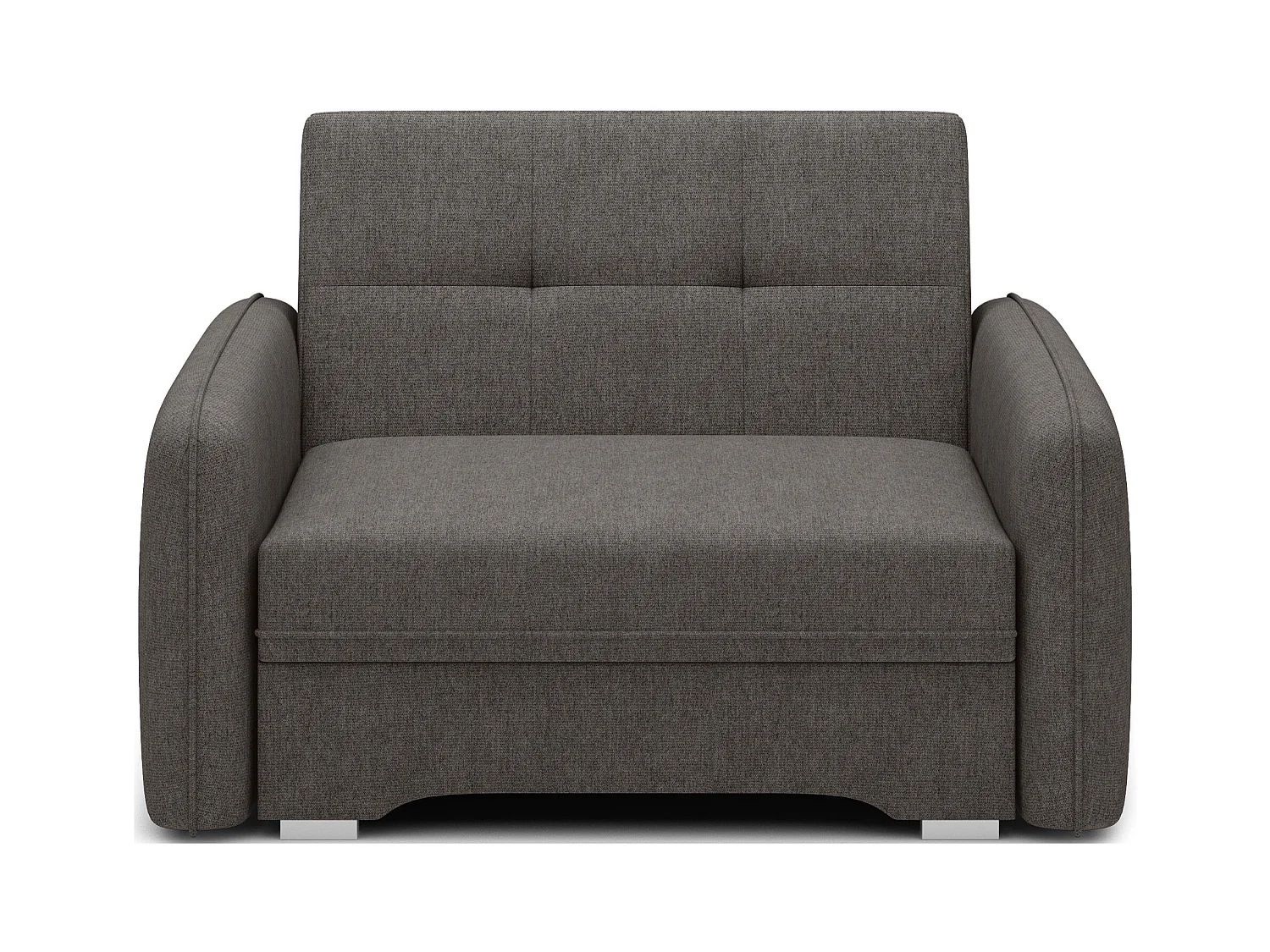 Fauteuil convertible LANY - Compact et ingénieux-Gris anthracite