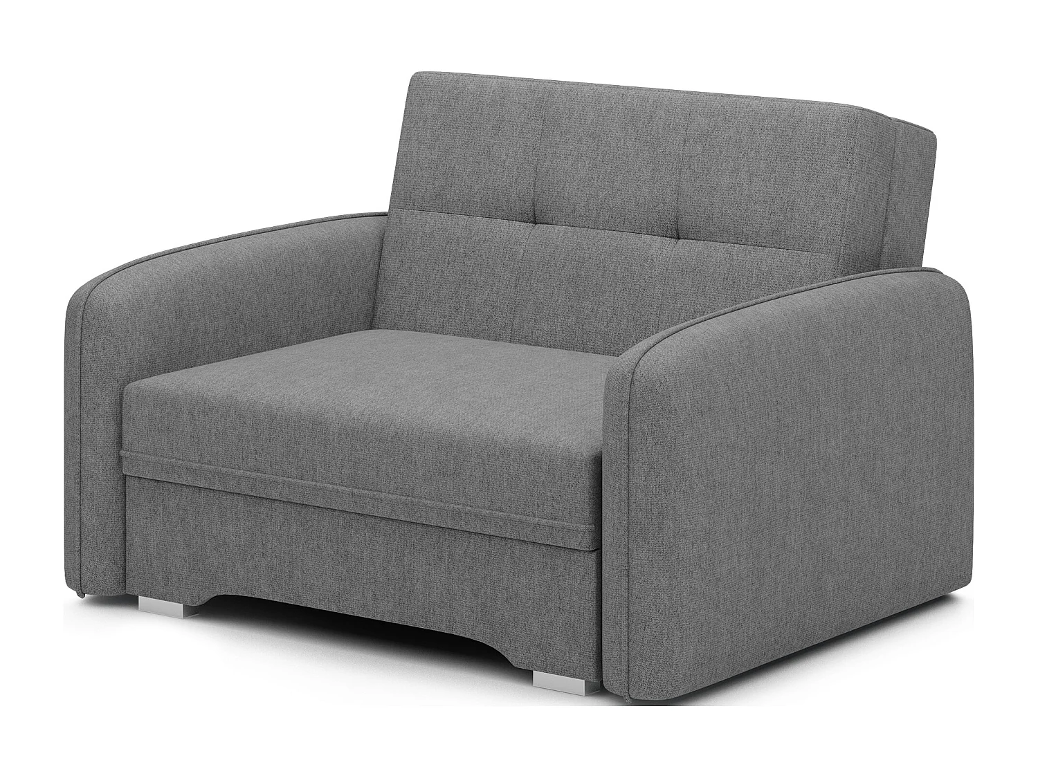 Fauteuil convertible LANY - Compact et ingénieux-Gris foncé