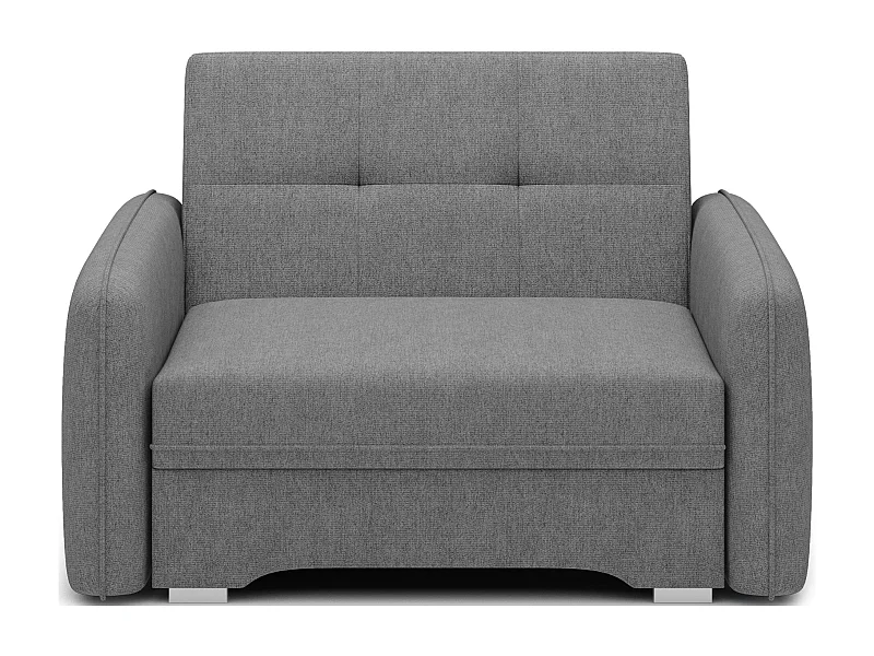 Fauteuil convertible LANY - Compact et ingénieux-Gris foncé
