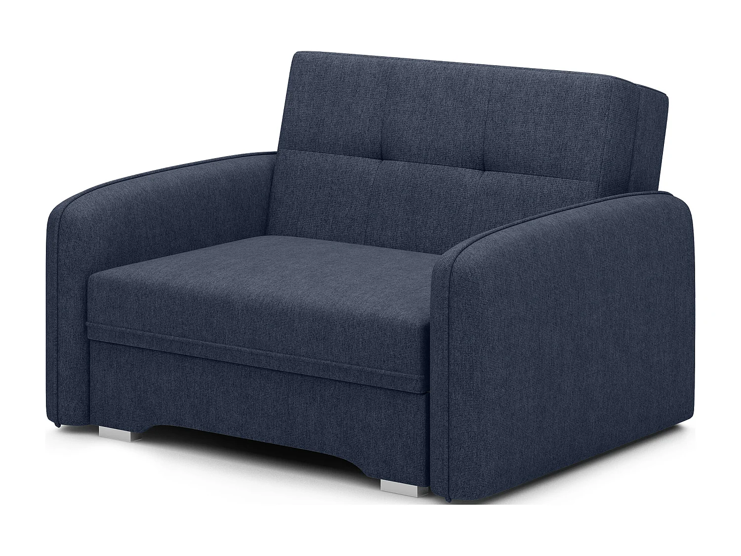Fauteuil convertible LANY - Compact et ingénieux-Bleu foncé