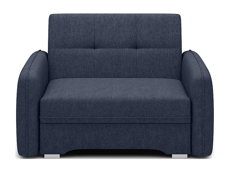 Fauteuil convertible LANY - Compact et ingénieux-Bleu foncé