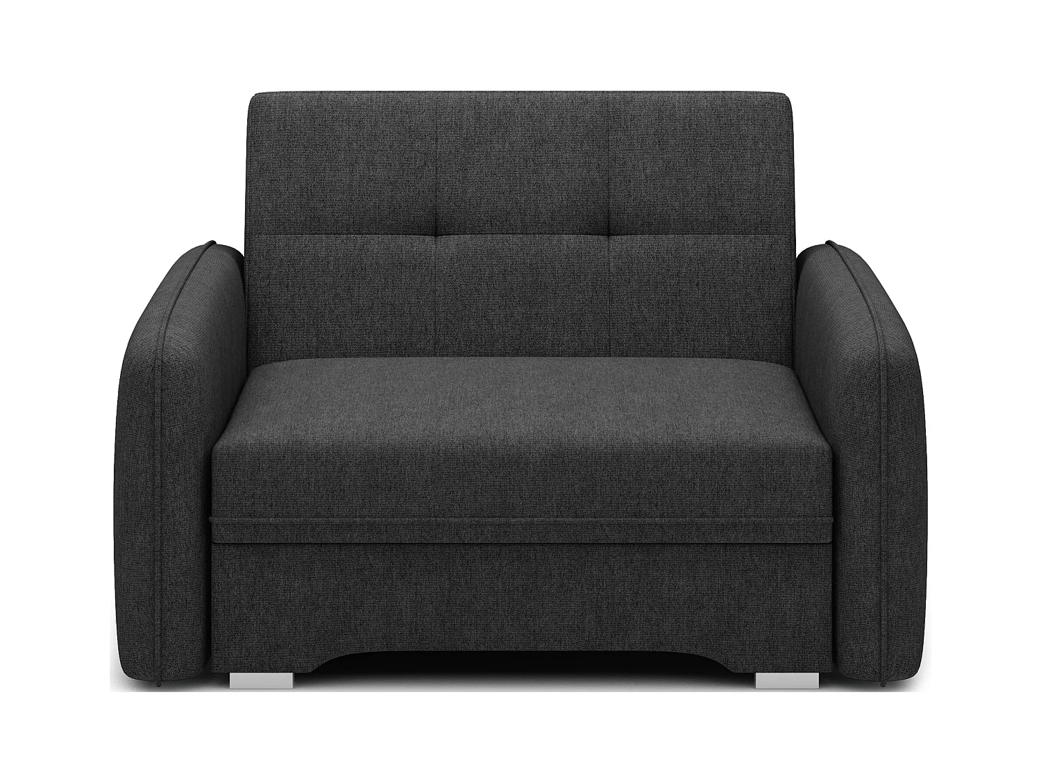 Fauteuil convertible LANY - Compact et ingénieux-Noir