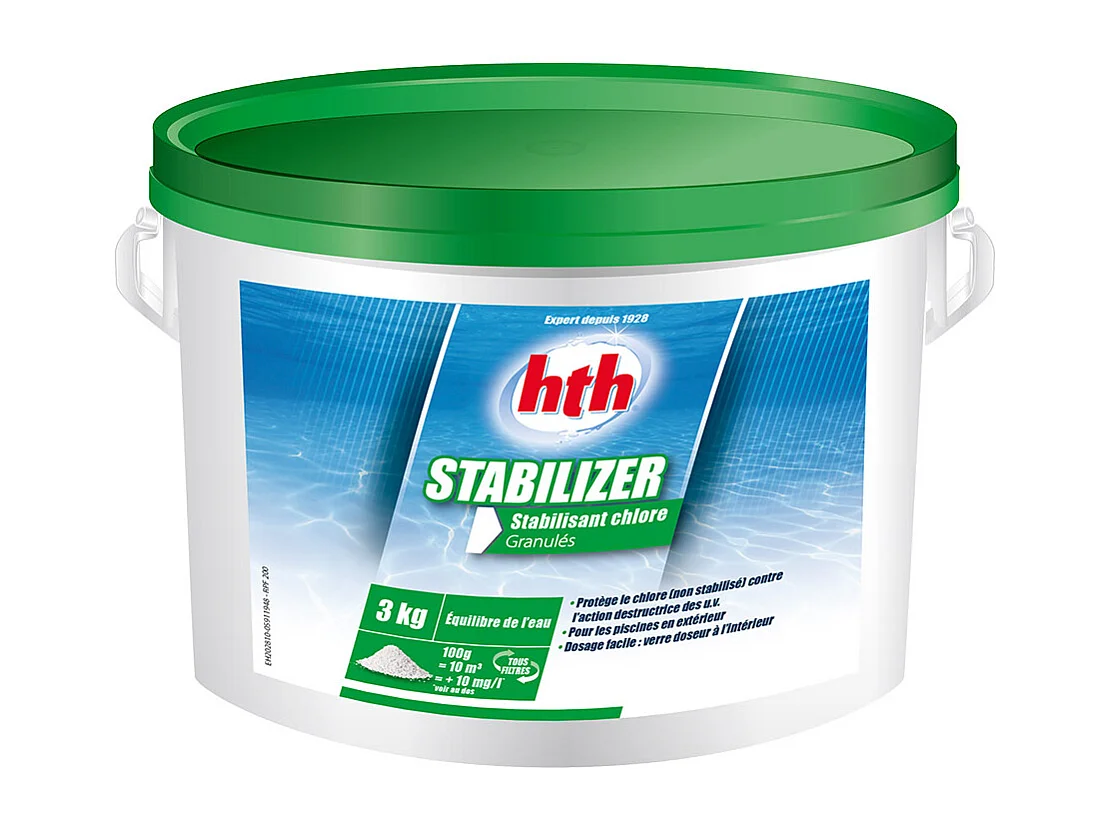 Stabilisant granulés Stabilizer 3 kg - HTH