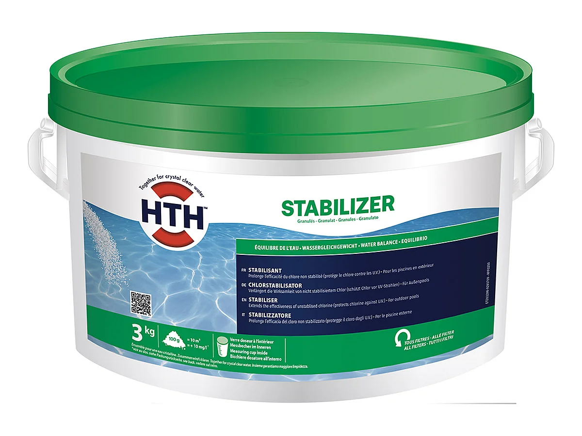 Stabilisant granulés Stabilizer 3 kg - HTH