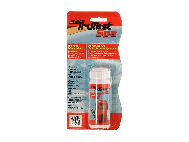 50 bandelettes pour testeur électronique TruTest eau spa - Aquachek