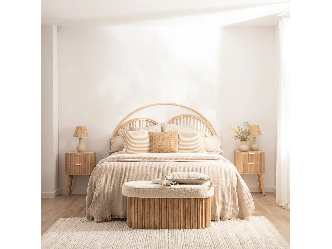 Baúl de Borreguito Blanco 44 x 93- Naira