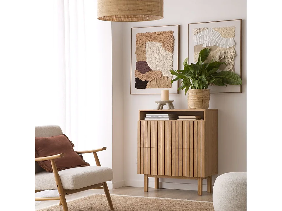 Scarpiera pannello in lamiera naturale naturale 36x92