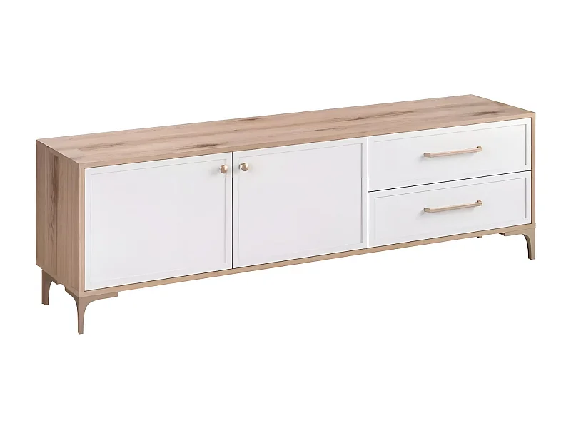 Banc  TV Alba/Blanc&Marron