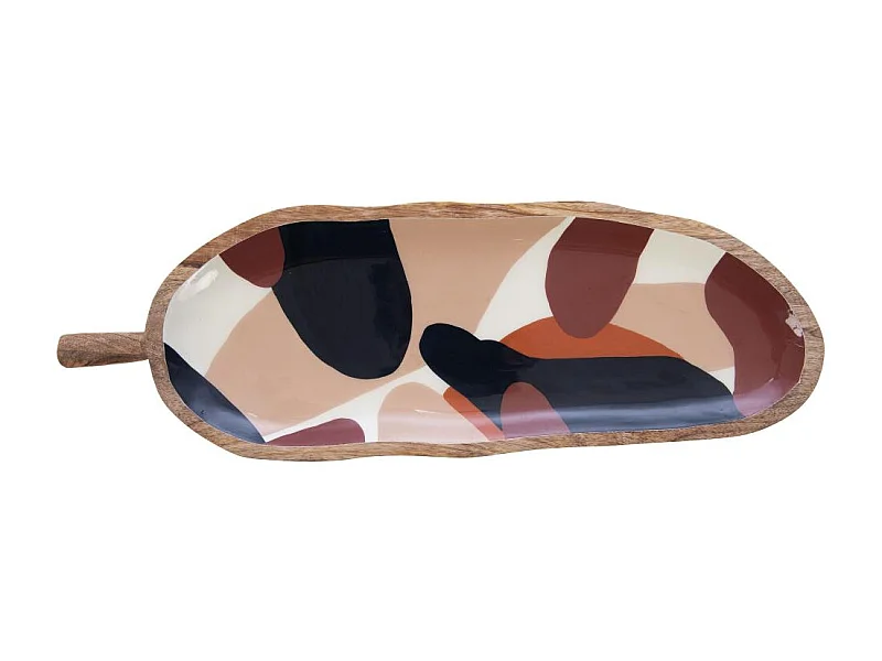 Plat feuille Charlie 50 cm