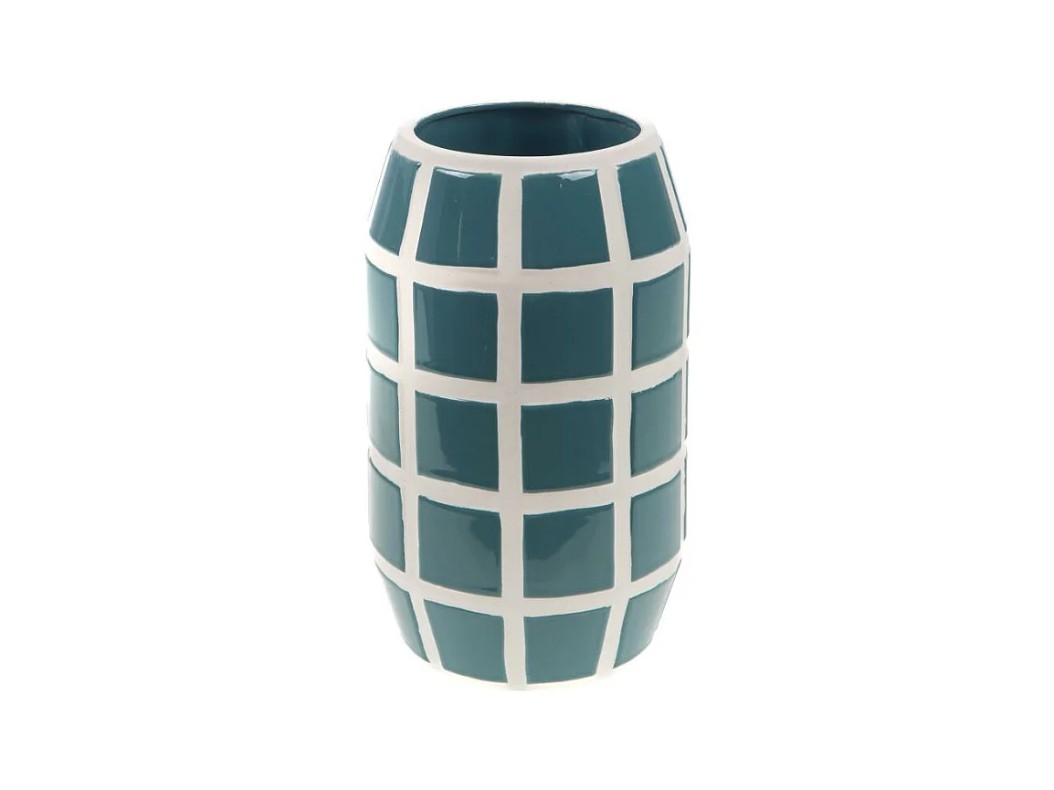 Vase mosaïque rond