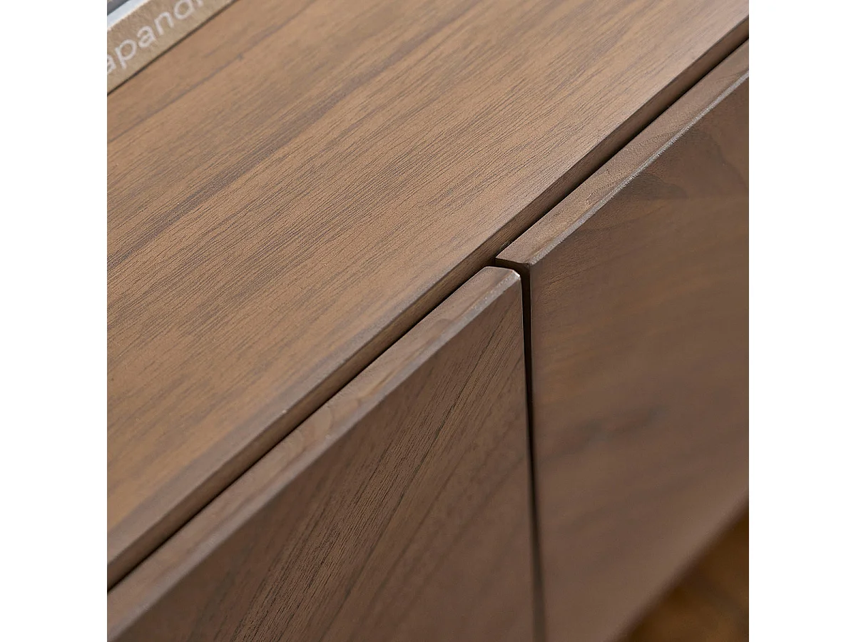 Aparador de madera de mindi maciza