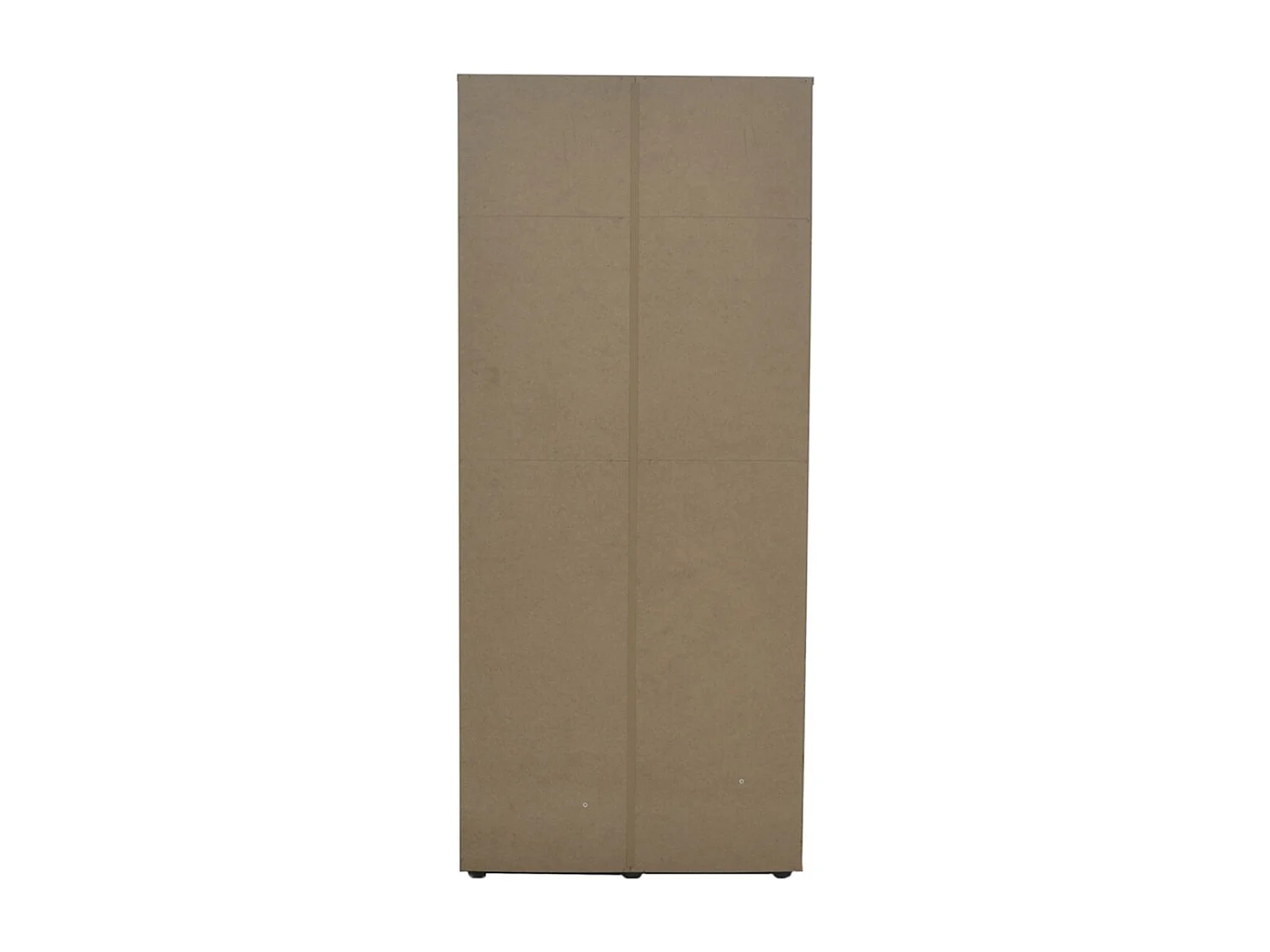 Armario de 2 puertas con espejo TOM – Dimensiones H185 x L80 x P52 cm – Color blanco – Estilo diseño