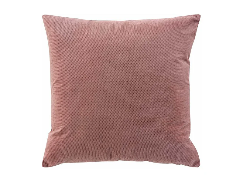Coussin Déco "Velouriane" 50x50cm Rose