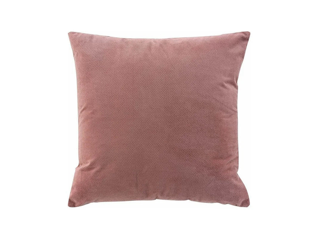 Coussin Déco "Velouriane" 50x50cm Rose
