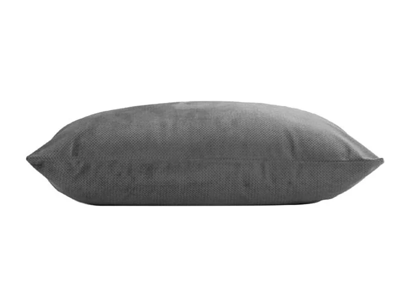Coussin Déco "Velouriane" 50x50cm Gris Anthracite