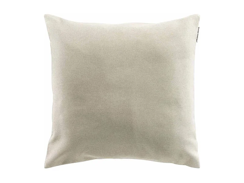 Coussin Uni Déco "Solena" 40x40cm Naturel