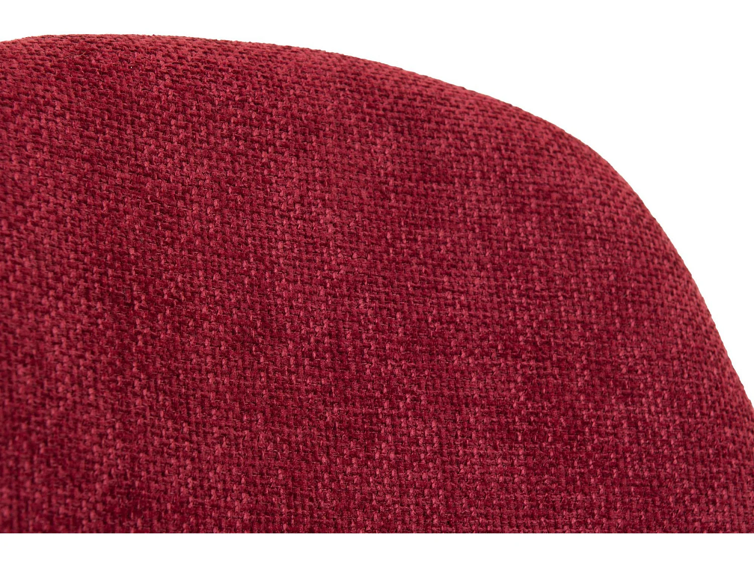 Chaises avec pieds en métal et assises en tissu (lot de 2) - ZELIE