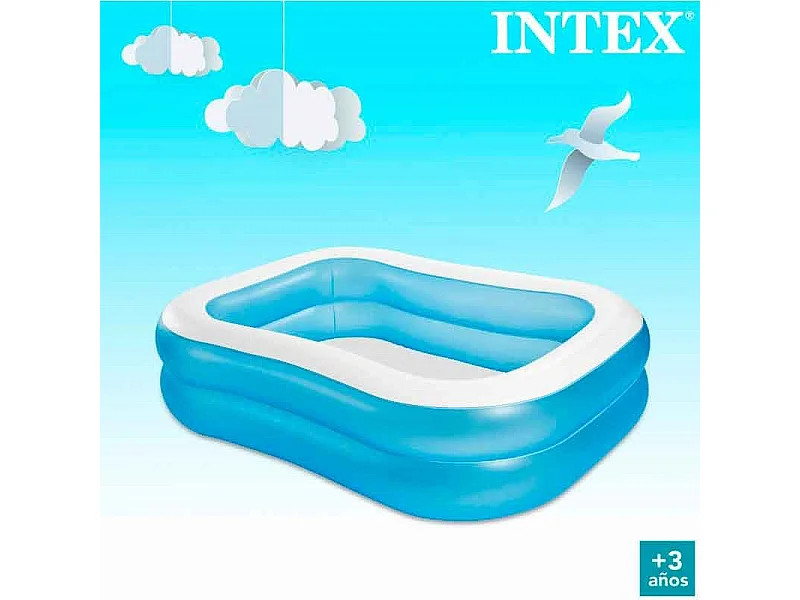 Piscine Gonflable Enfant "Blue" 203cm Bleu