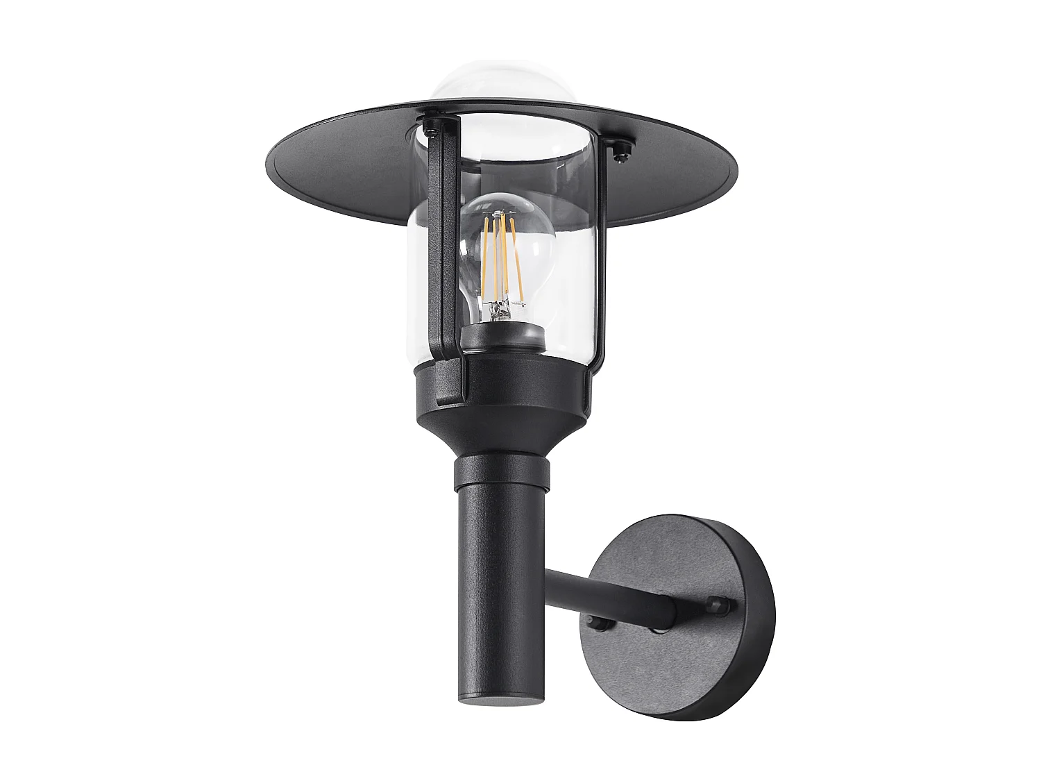 Lampe murale pour l'extérieur TIZU Noir