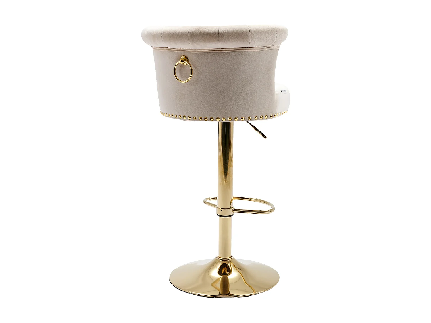 Tabourets de bar pivotants, chaises de comptoir réglables, avec repose-pieds pour la cuisine, la salle à manger,,2PC-SET