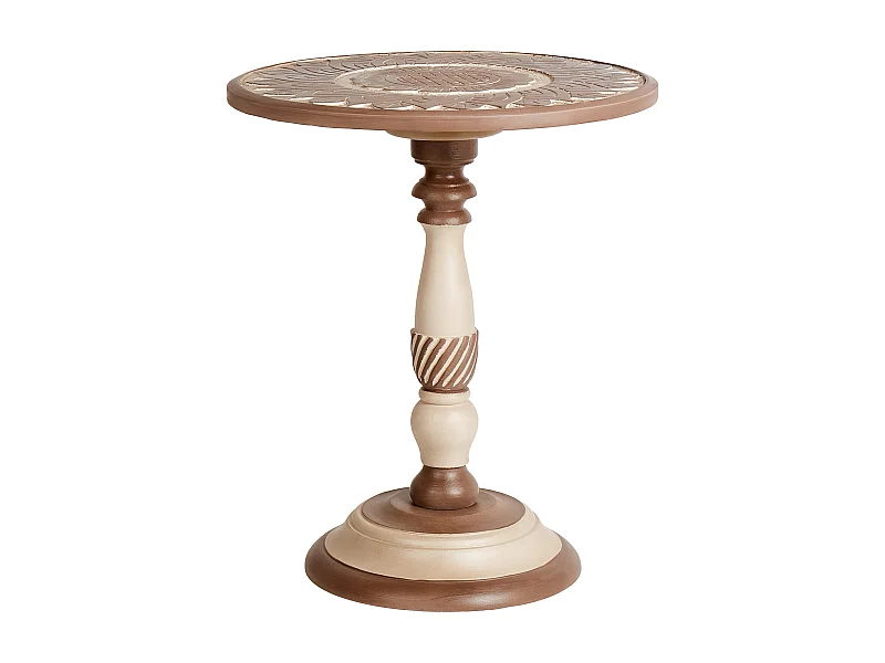 Bijzettafel EULO Mangohout Bruin