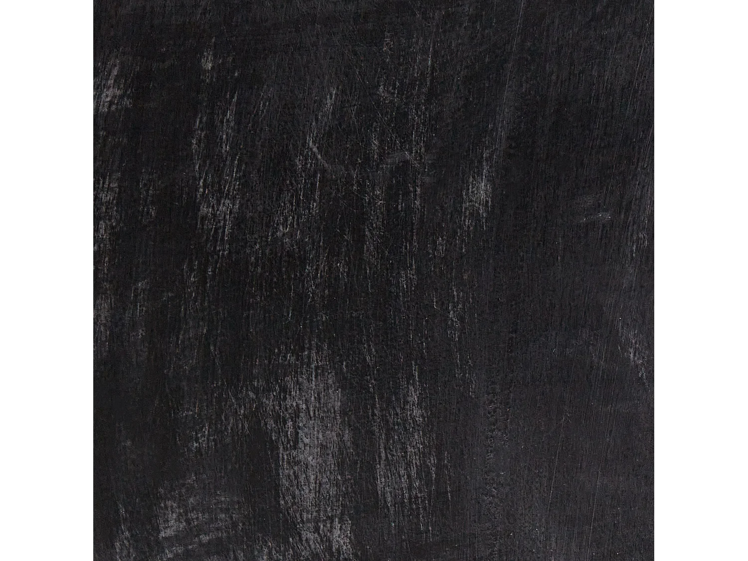 Bijzettafel LEETON Mangohout Zwart