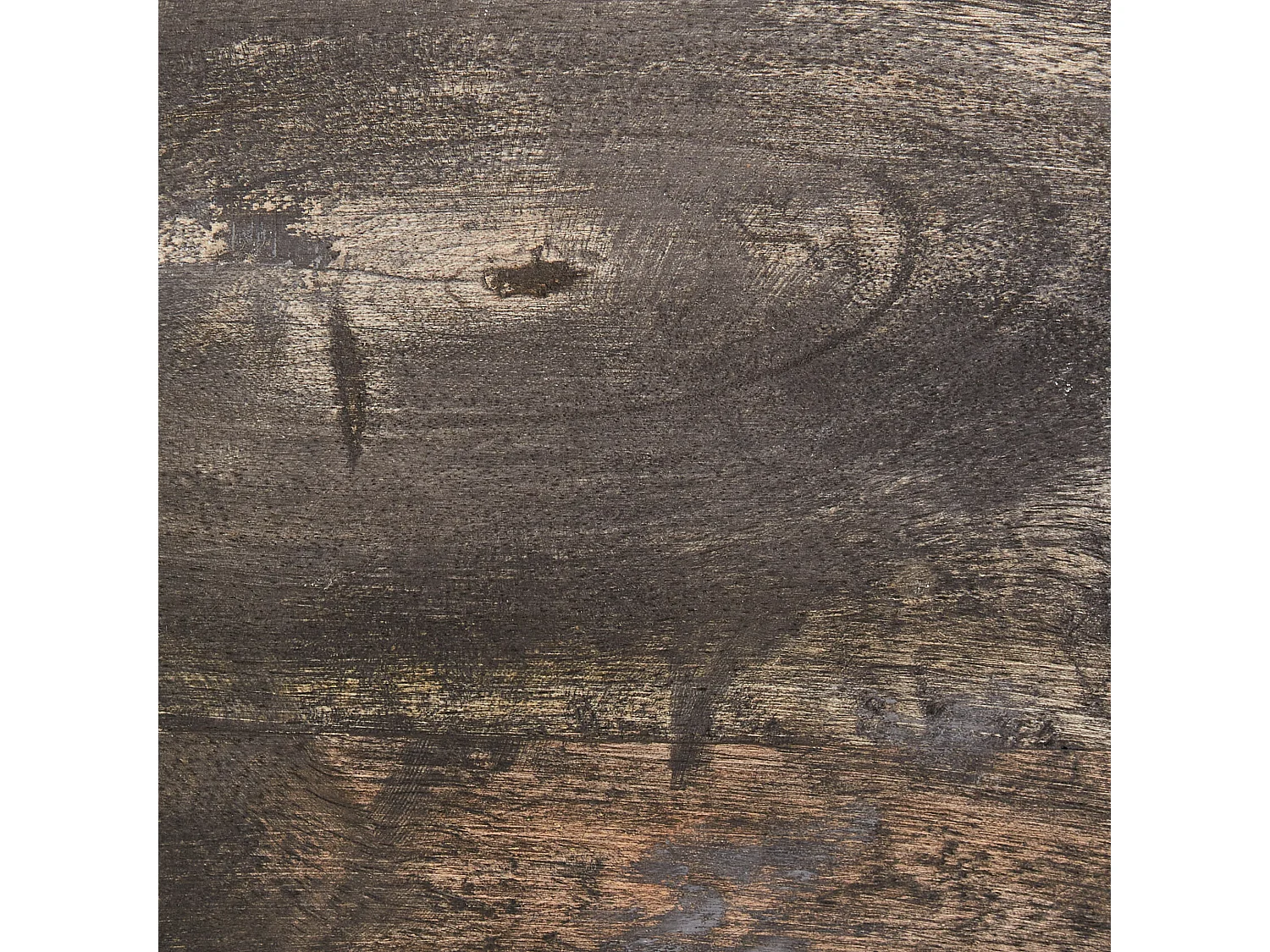 Set di 2 tavolini MARNOO Legno di mango Marrone scuro