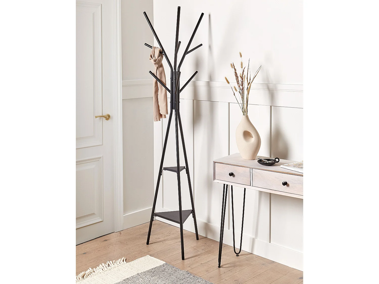 Porte-manteau WRAY Noir