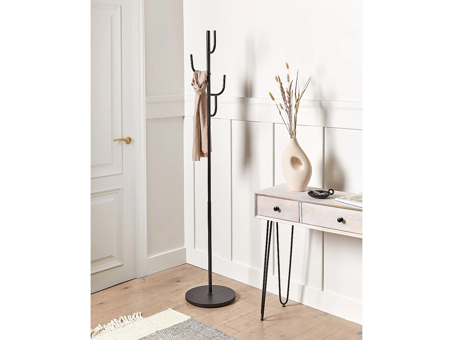 Coat Stand FLAGLER Black