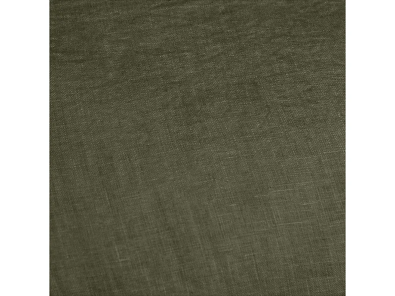 Drap housse 160 x 200 x 30 cm en lin lavé vert - LUISA