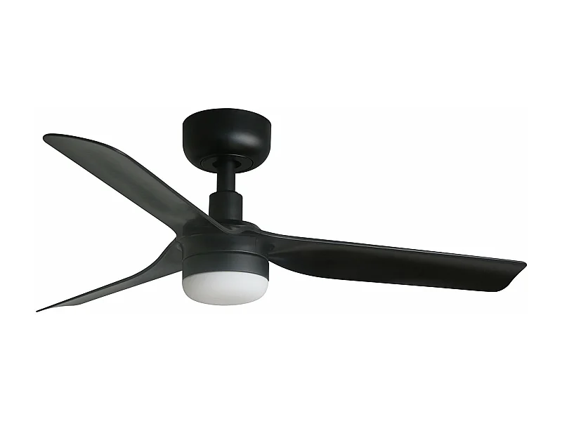 MINI PUNT S LED Zwarte DC-ventilator