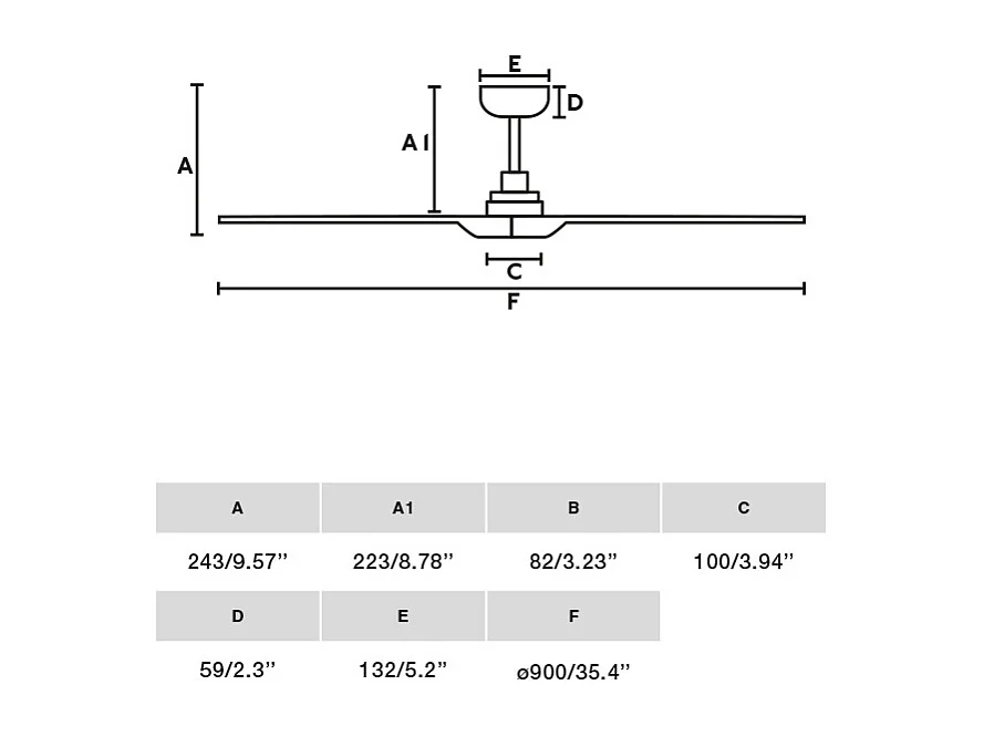 HEYWOOD S DC SMART wit/hout ventilator