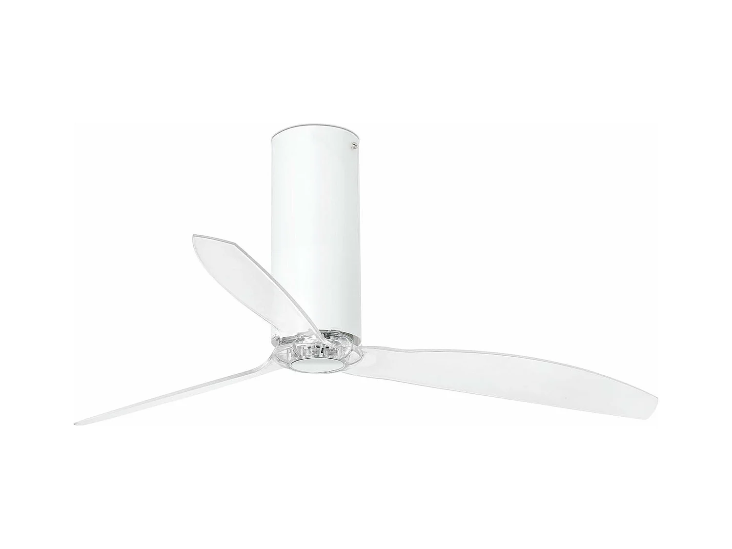 TUBE FAN M Ventilateur DC blanc mat/transparent