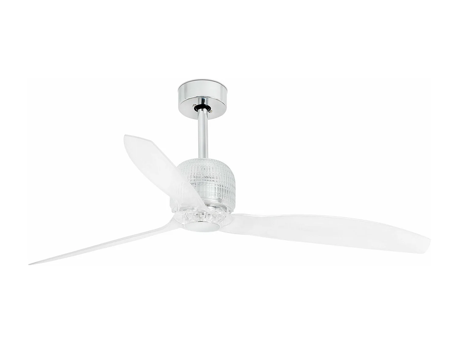 DECO FAN M Chromowany wentylator DC