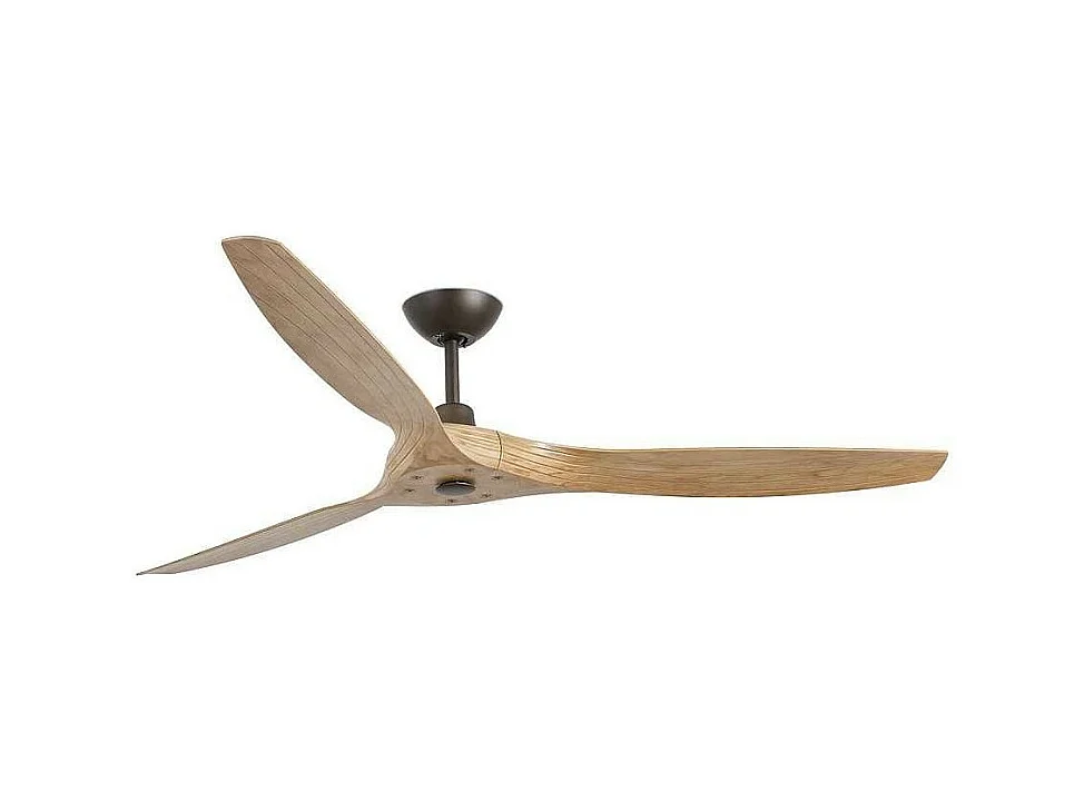 MOREA L Ventilateur de Plafond Marron Clair DC