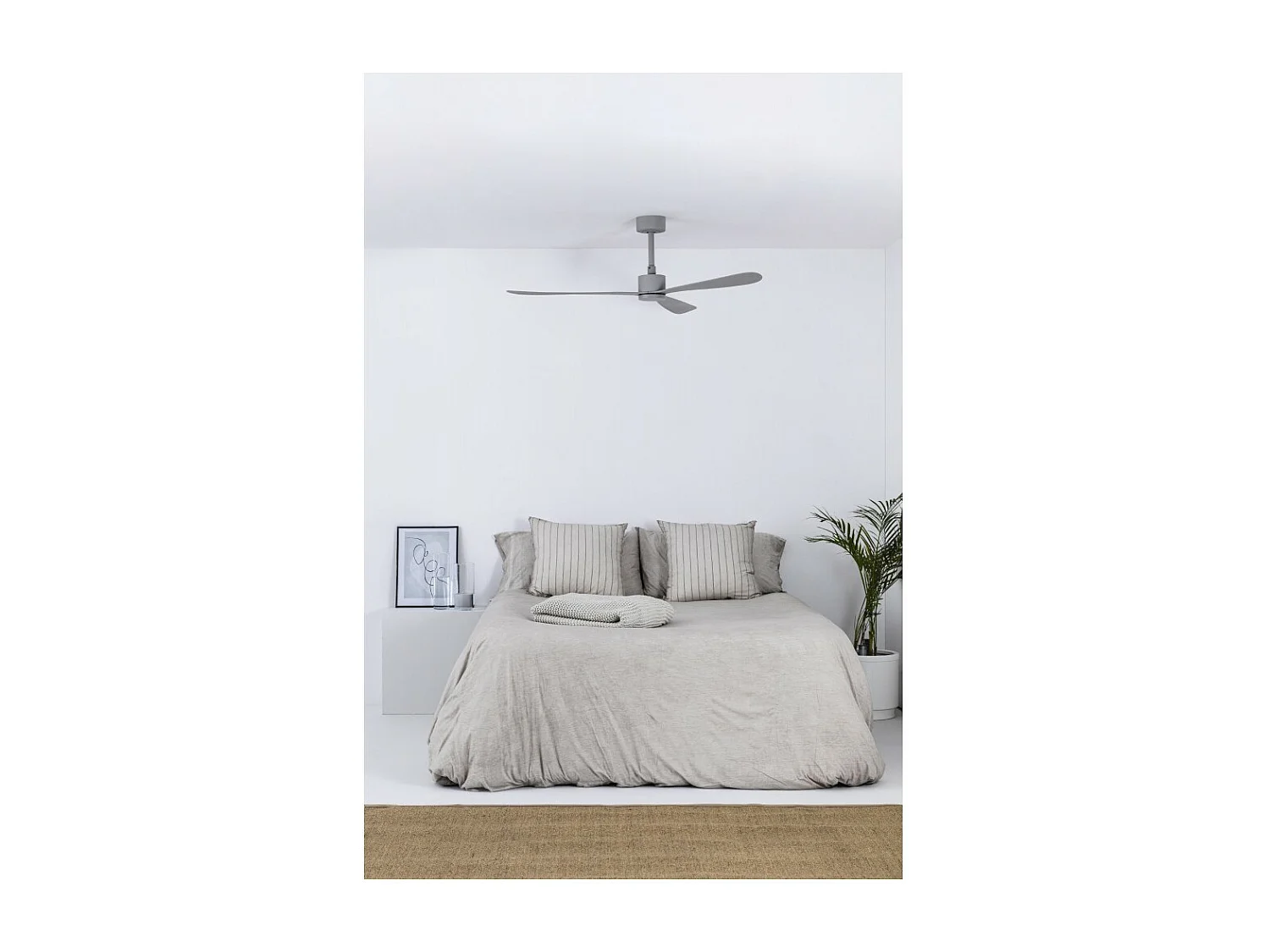 AMELIA Grauer Deckenventilator