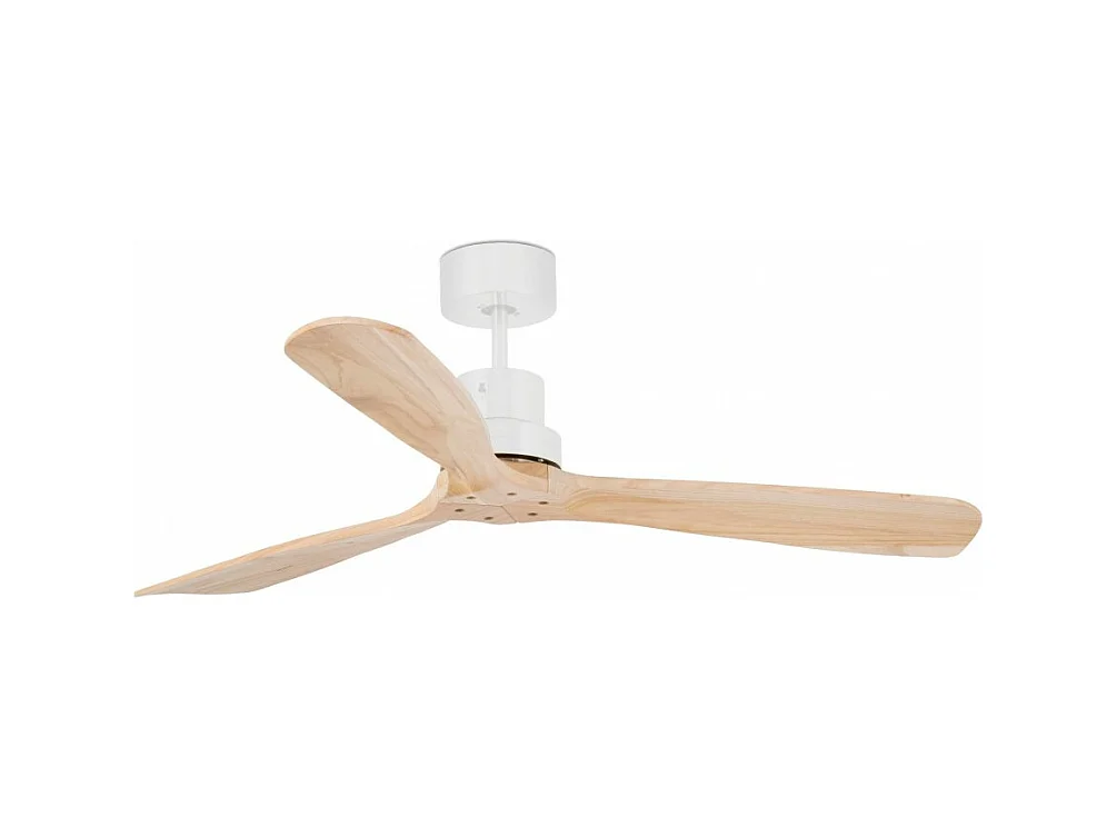 Ventilateur DC LANTAU L Blanc/pin