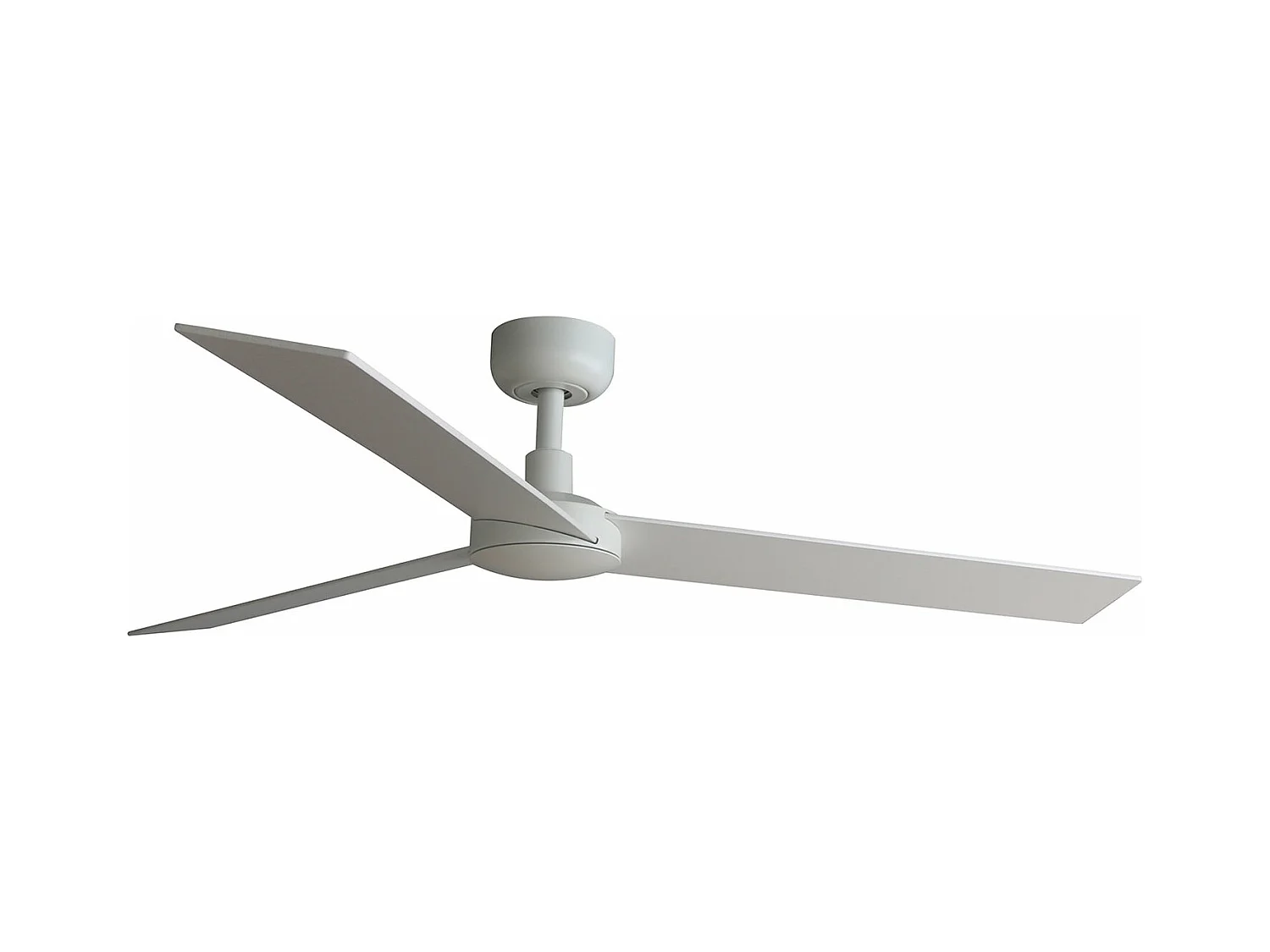 Ventilateur RUDDER L Blanc/frêne