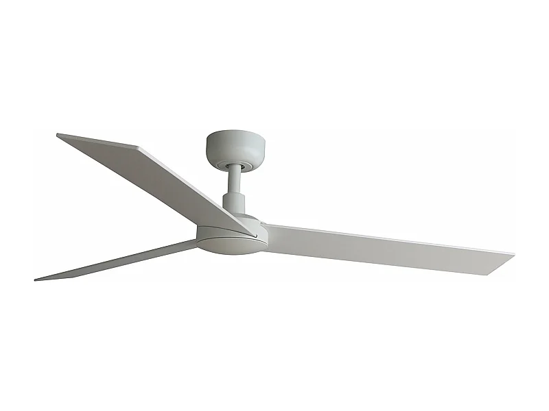 Ventilateur RUDDER L Blanc/frêne