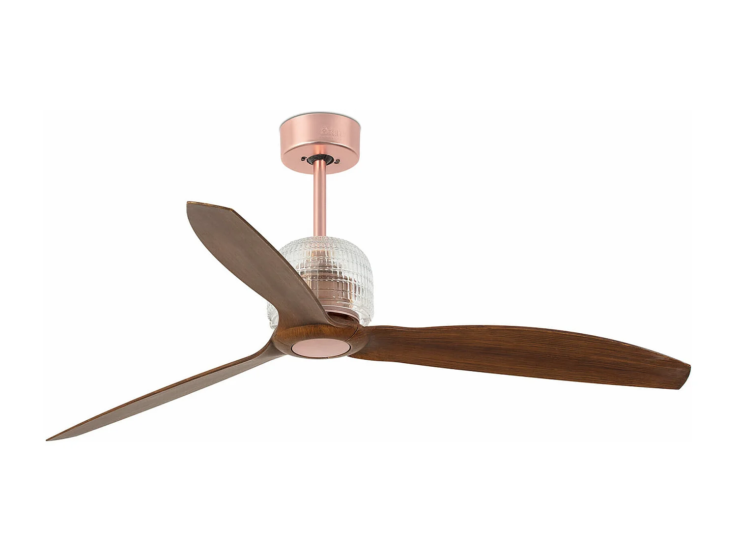 DECO FAN M DC ventilateur cuivre/bois