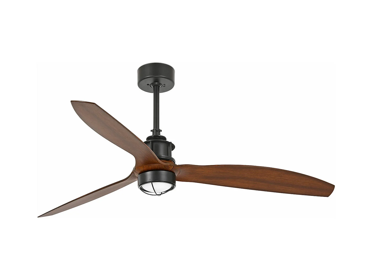 JUST FAN M LED Ventilatore nero/legno DC