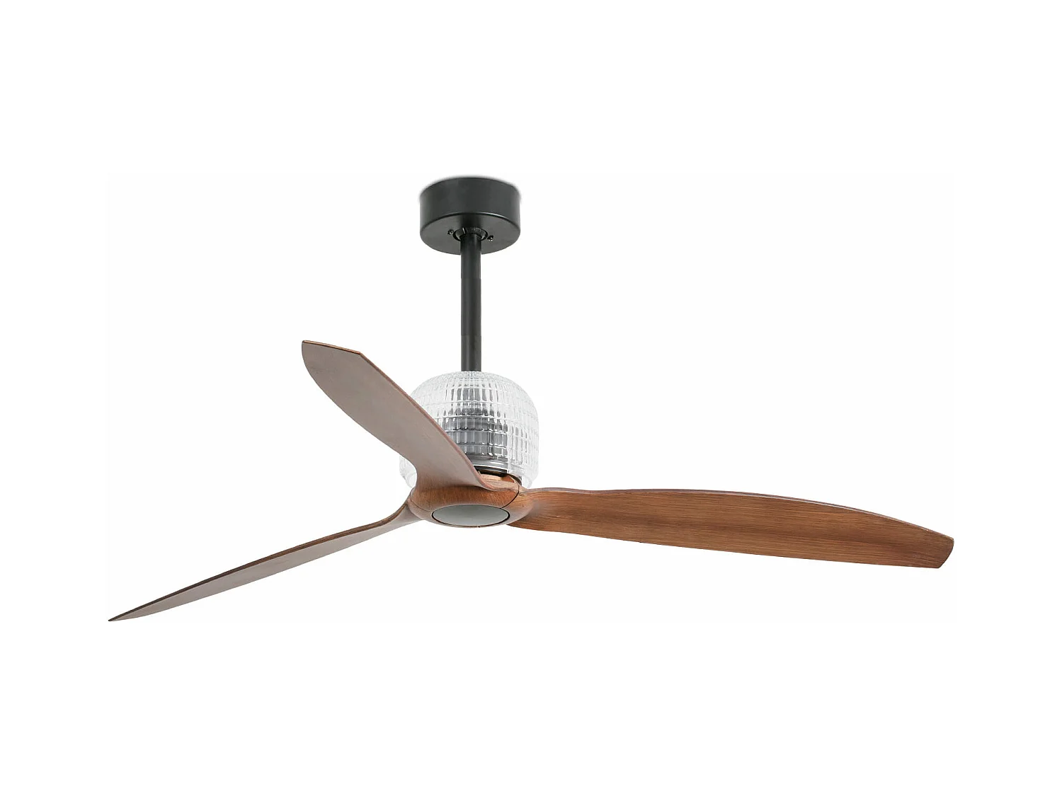 DECO FAN M Ventilateur DC noir/bois
