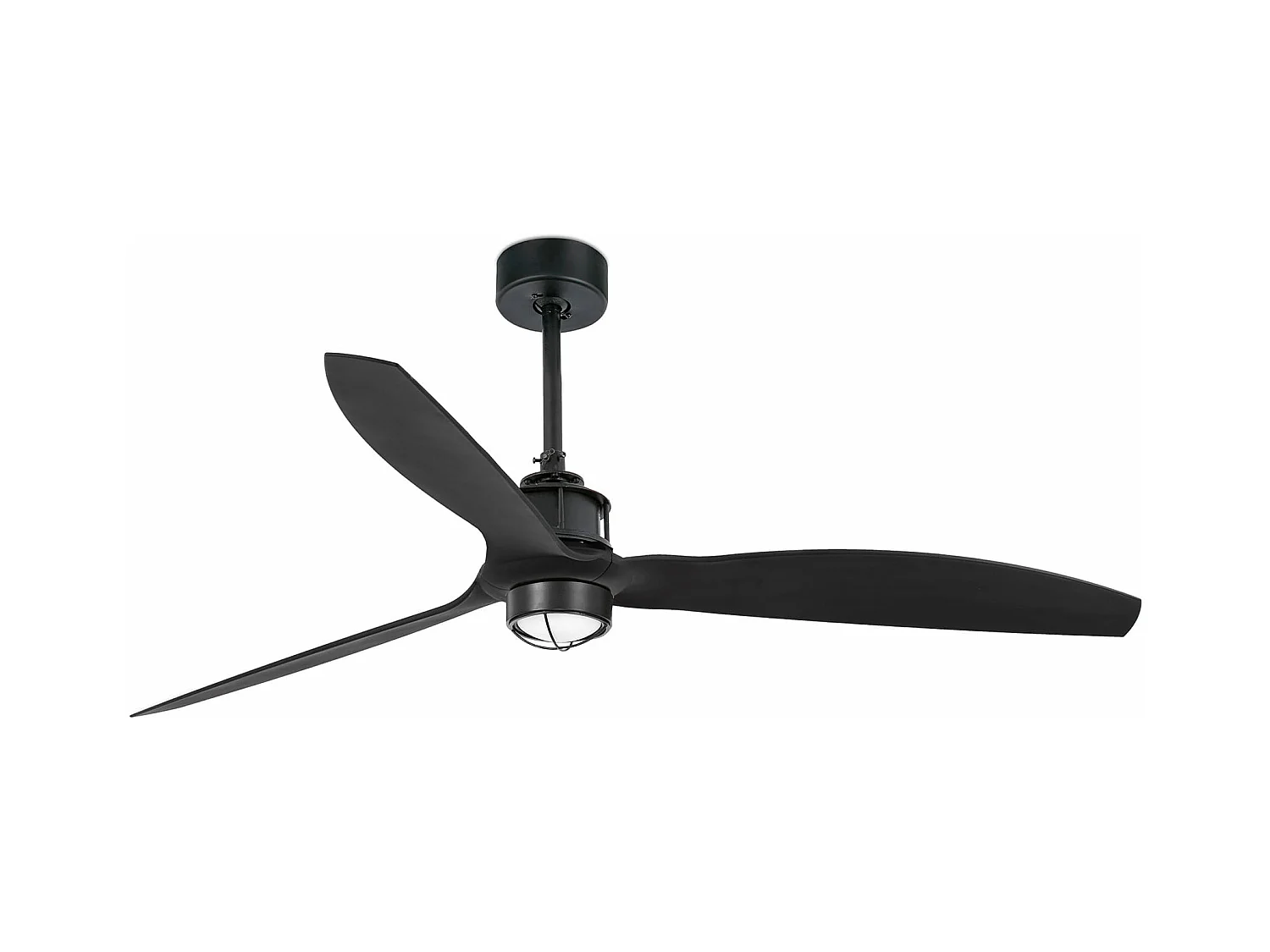JUST FAN M LED Ventilateur noir mat