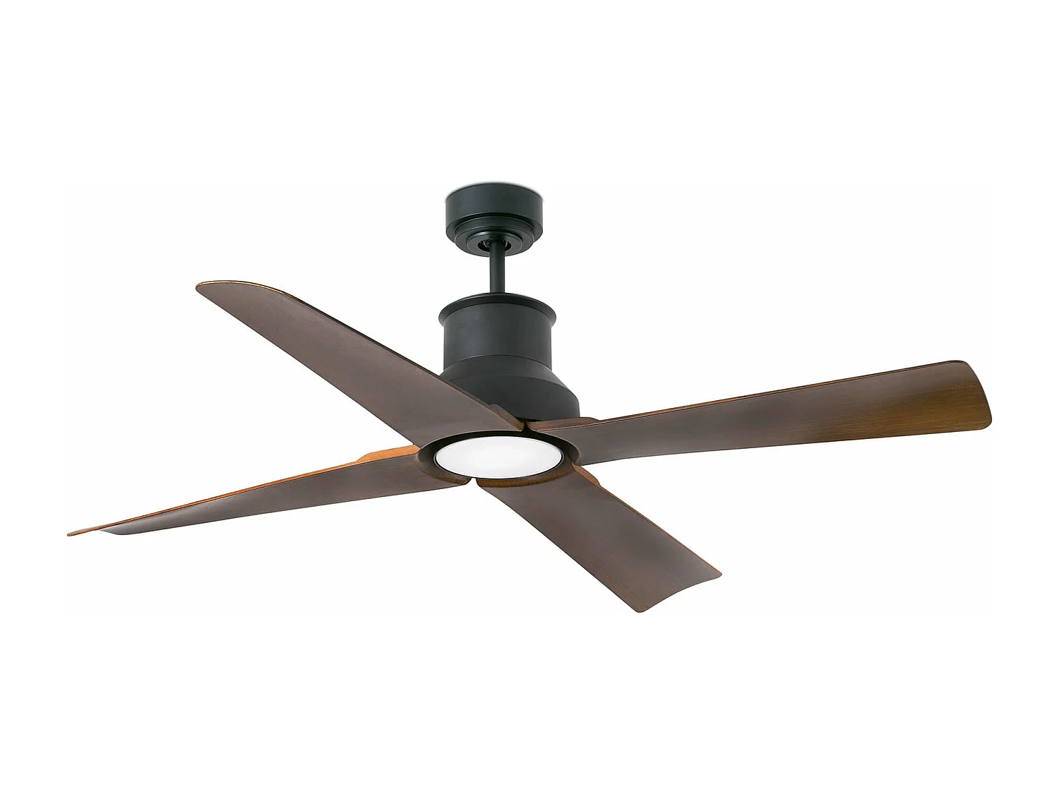 WINCHE M LED Wentylator sufitowy Brązowy DC