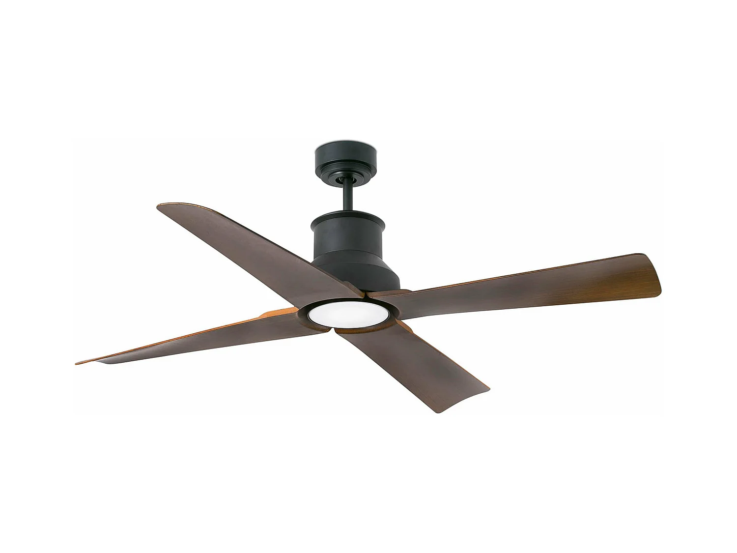 Ventilateur de plafond WINCHE M LED marron DC